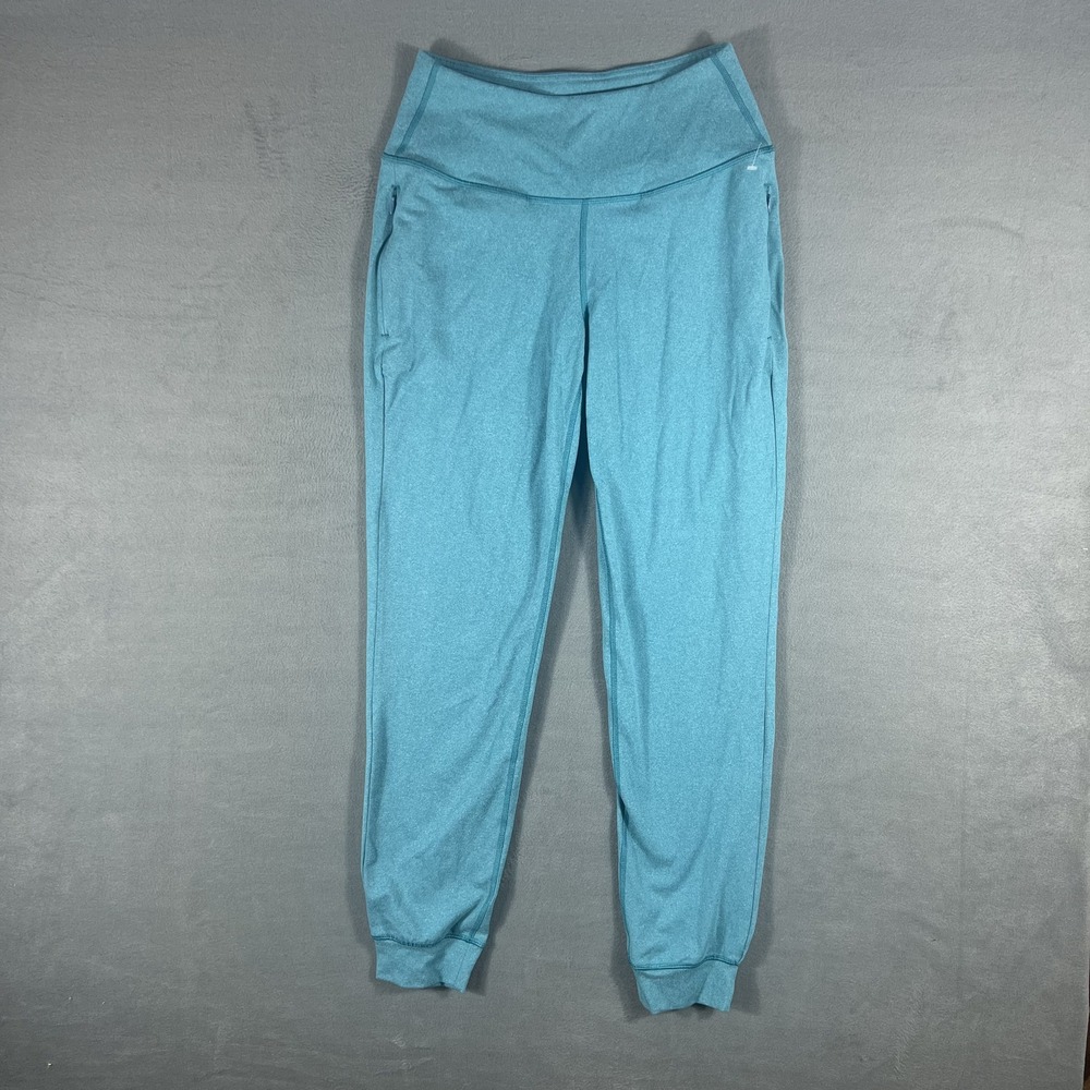 Tek Gear Women's Size S Small Activewear Jogger Pants Teal Blue Heathered